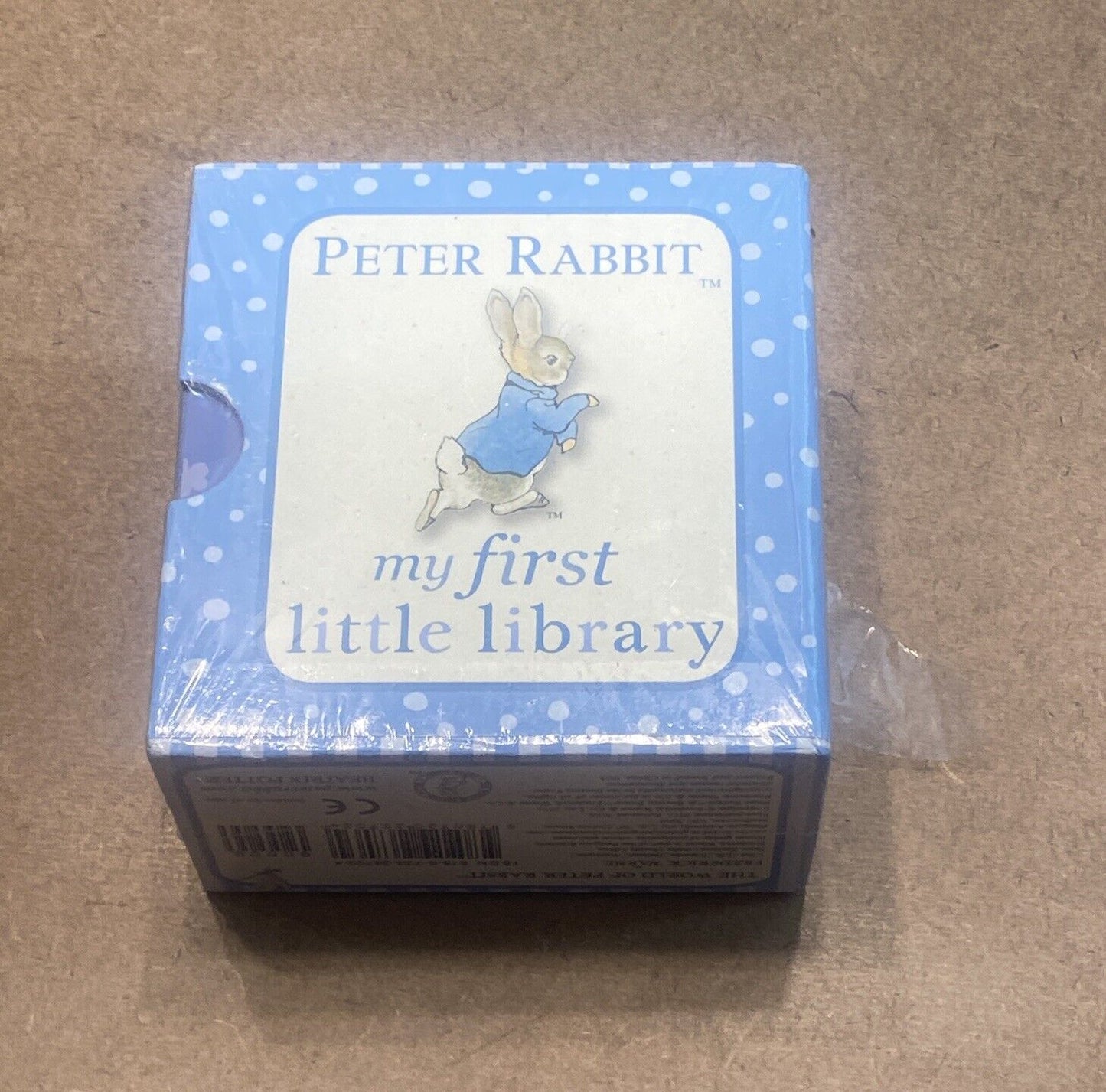 Beatrix Potter PETER RABBIT My First Little Library 4 Board Books Box Sealed NEW