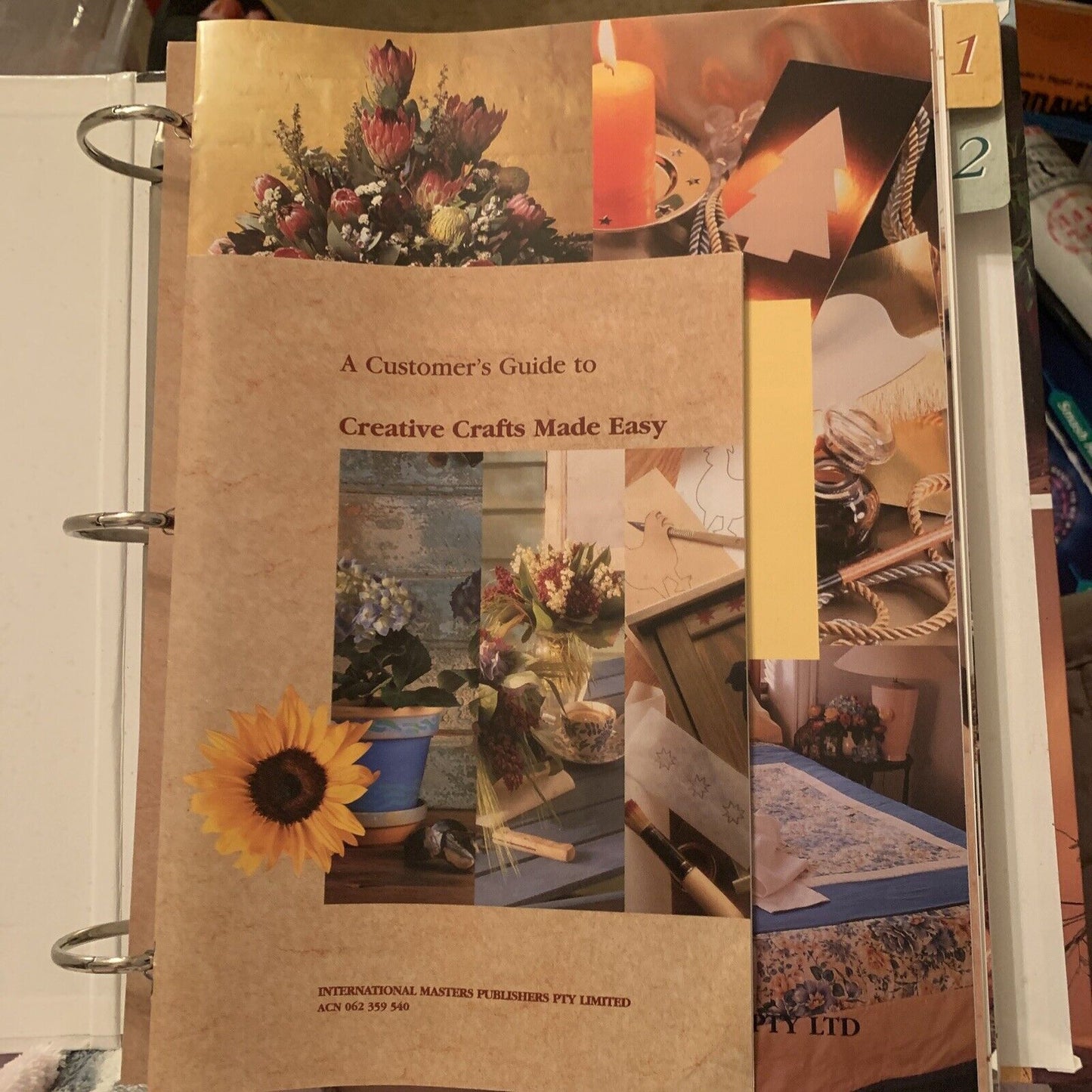 3x Creative Crafts Made Easy Folders DIY Projects Arts & Crafts 6, 7 & 8 Missing