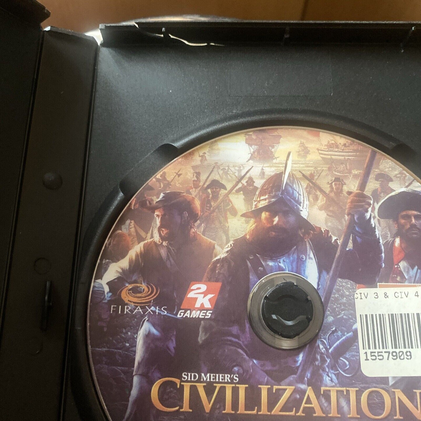Games Windows Sid Meier's CIVILIZATION III IV Complete Edition Fat Case Firaxis