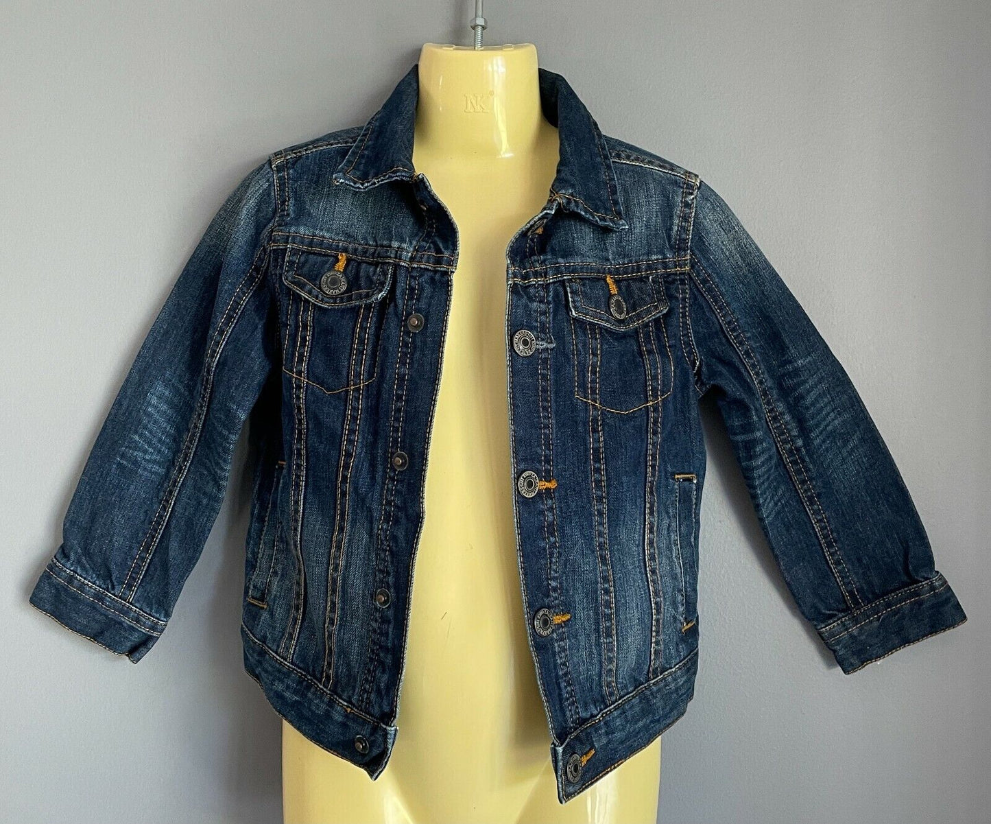 ZARA KIDS Blue Denim Jacket Size 3 - 4  To Fit Height 104cm NEW