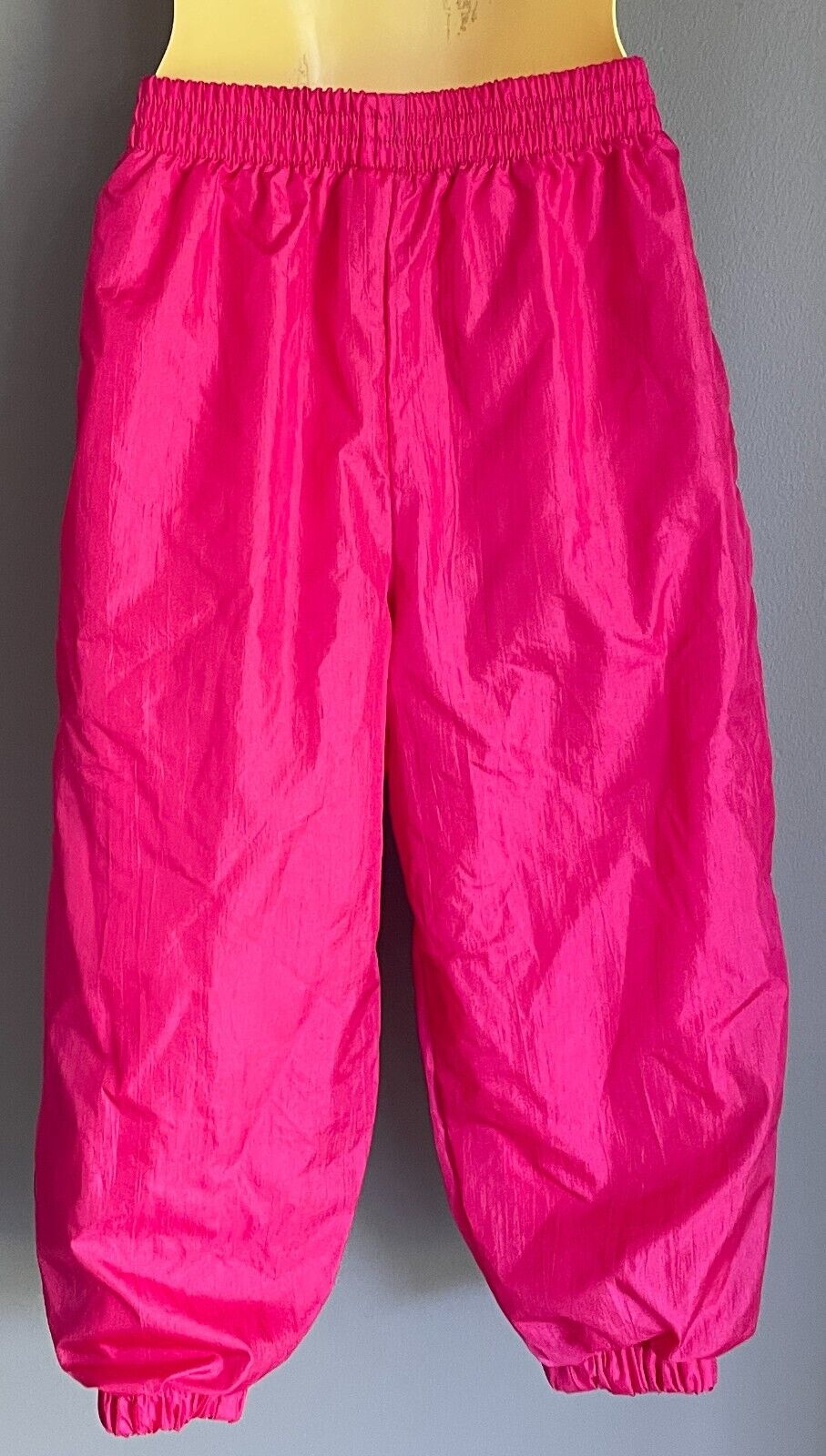 DANIELLE B Pink & Navy PUFFER Tracksuit Jacket Size M 5/6 & Pants Size S 4 Retro