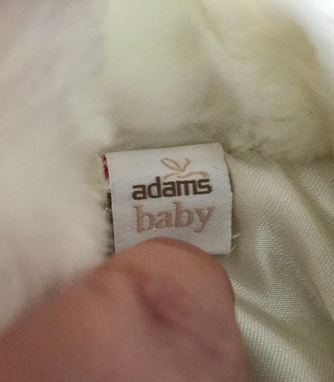 Baby Girl ADAMS BABY Fluffy Vest Ivory Faux Fur Bow Sh/Sleeve Jacket 6 9 mths