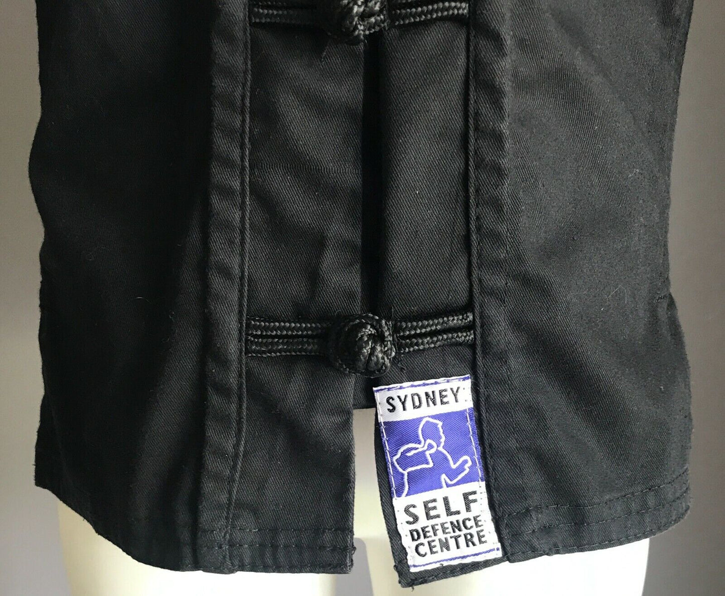 SYDNEY SELF DEFENCE CENTRE Yi QUAN Black Jacket Size 000 110 Martial Arts NEW