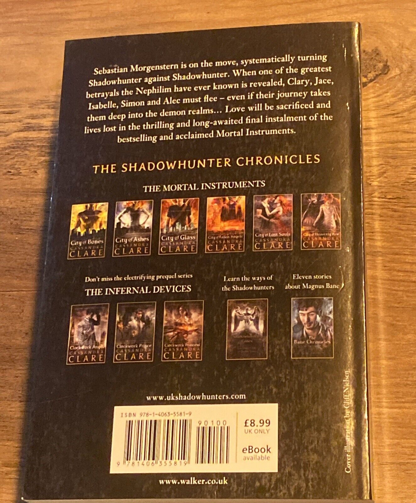 Cassandra Clare Mortal Instruments Book 6 CITY OF HEAVENLY FIRE PB  Shadowhunter