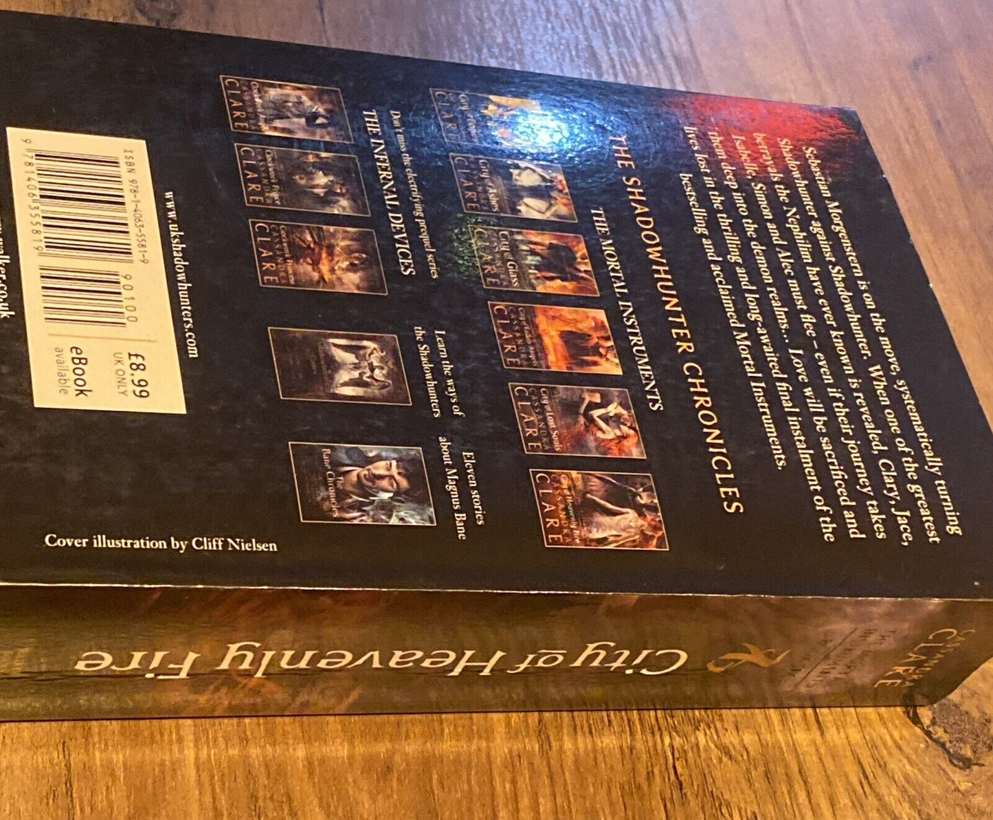 Cassandra Clare Mortal Instruments Book 6 CITY OF HEAVENLY FIRE PB  Shadowhunter