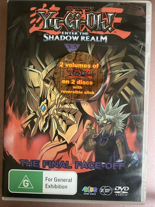 DVD Anime Yu-Gi-Oh Enter the Shadow Realm The Final Face Off Yu Gi Oh YuGiOh 3.5