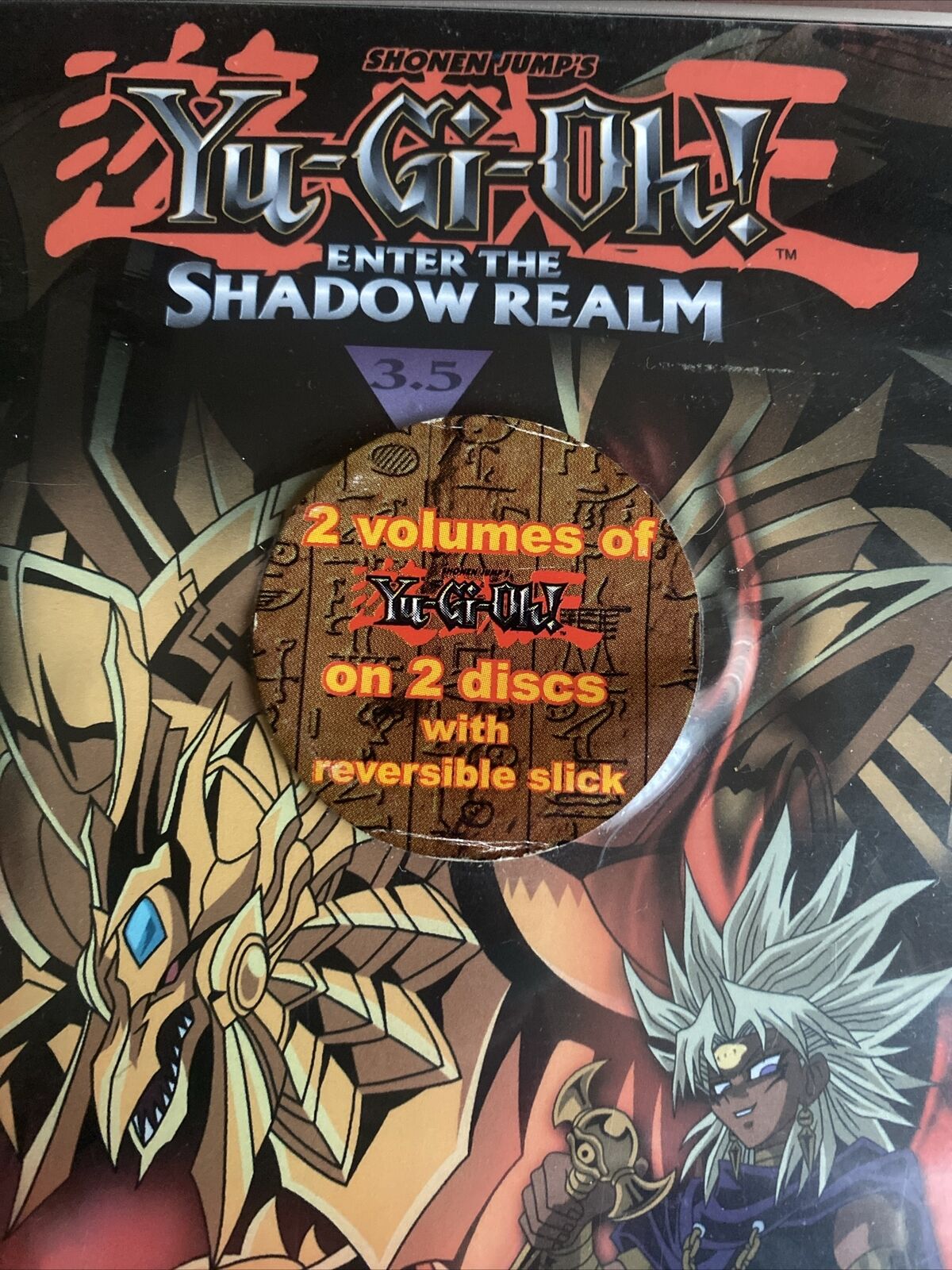 DVD Anime Yu-Gi-Oh Enter the Shadow Realm The Final Face Off Yu Gi Oh YuGiOh 3.5