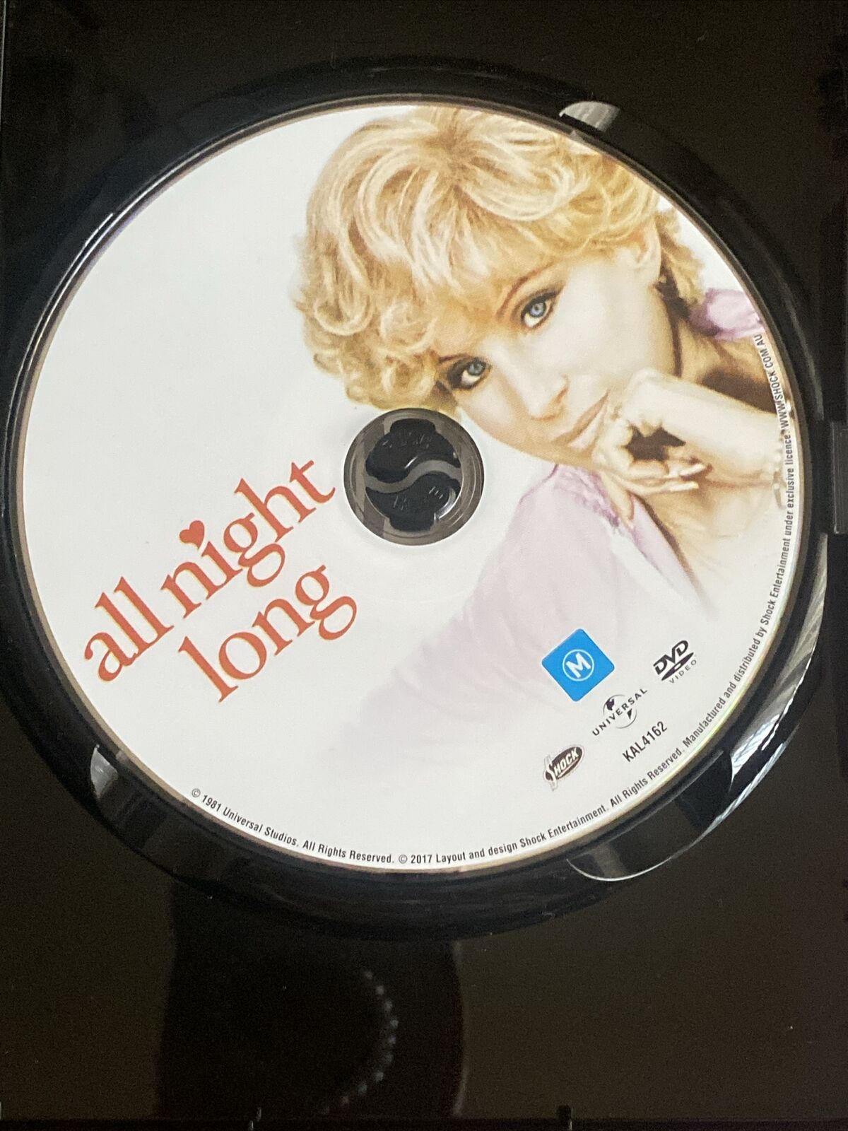 DVD ALL NIGHT LONG 1981 Barbra Streisand Gene Hackman Dennis Quaid release 2017