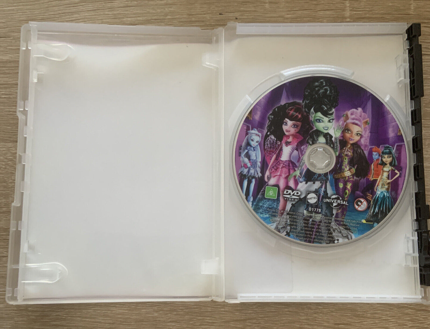DVD MONSTER HIGH Ghouls Rule Movie R4 AU Animated Childrens Kids Movie