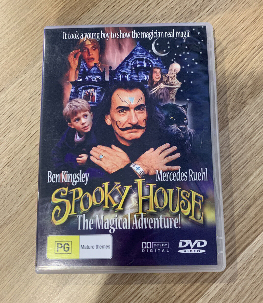 DVD SPOOKY HOUSE Ben Kingsley Mercedes Ruehl Region ALL Magical Adventure