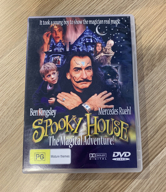 DVD SPOOKY HOUSE Ben Kingsley Mercedes Ruehl Region ALL Magical Adventure