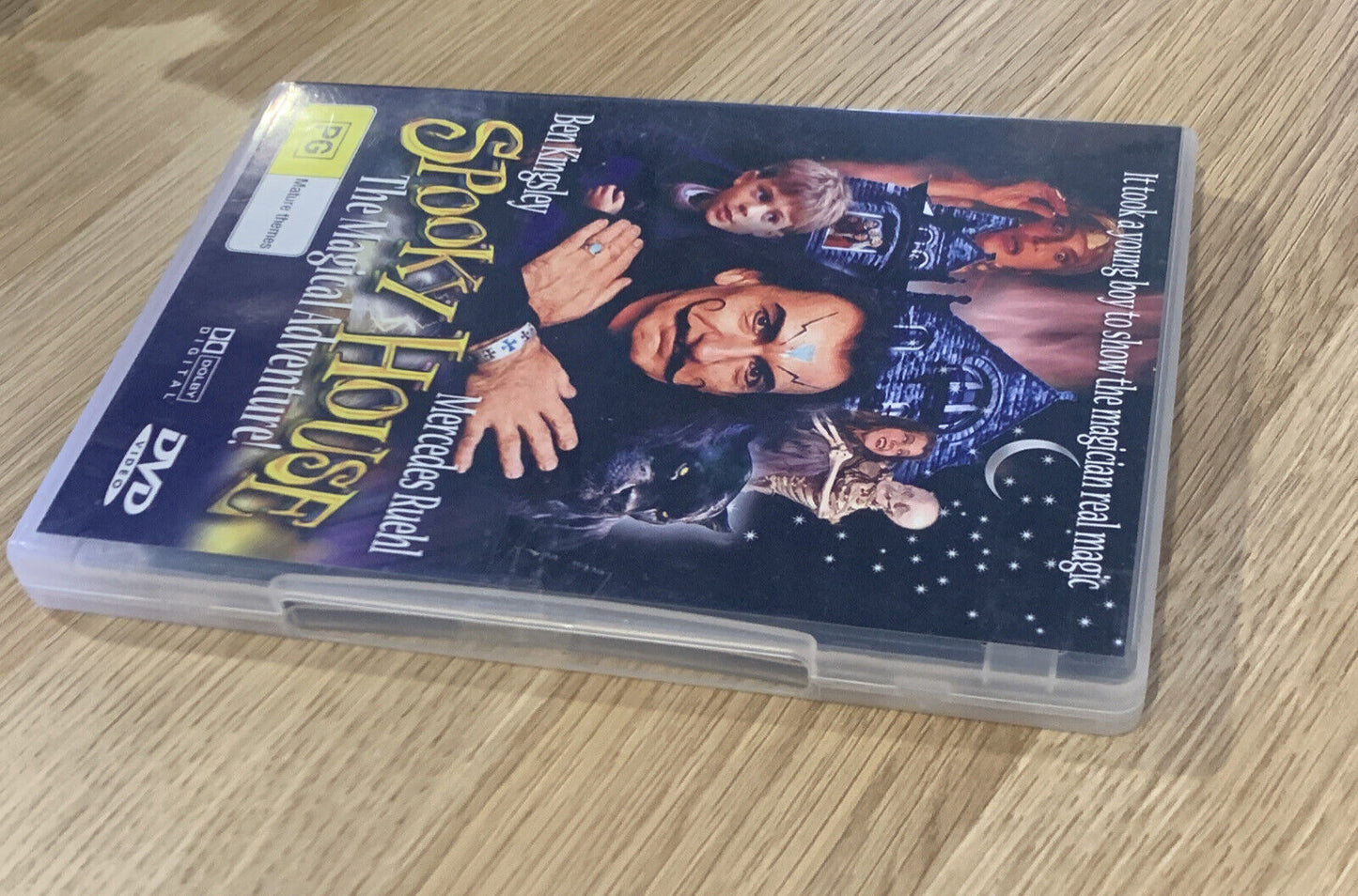DVD SPOOKY HOUSE Ben Kingsley Mercedes Ruehl Region ALL Magical Adventure