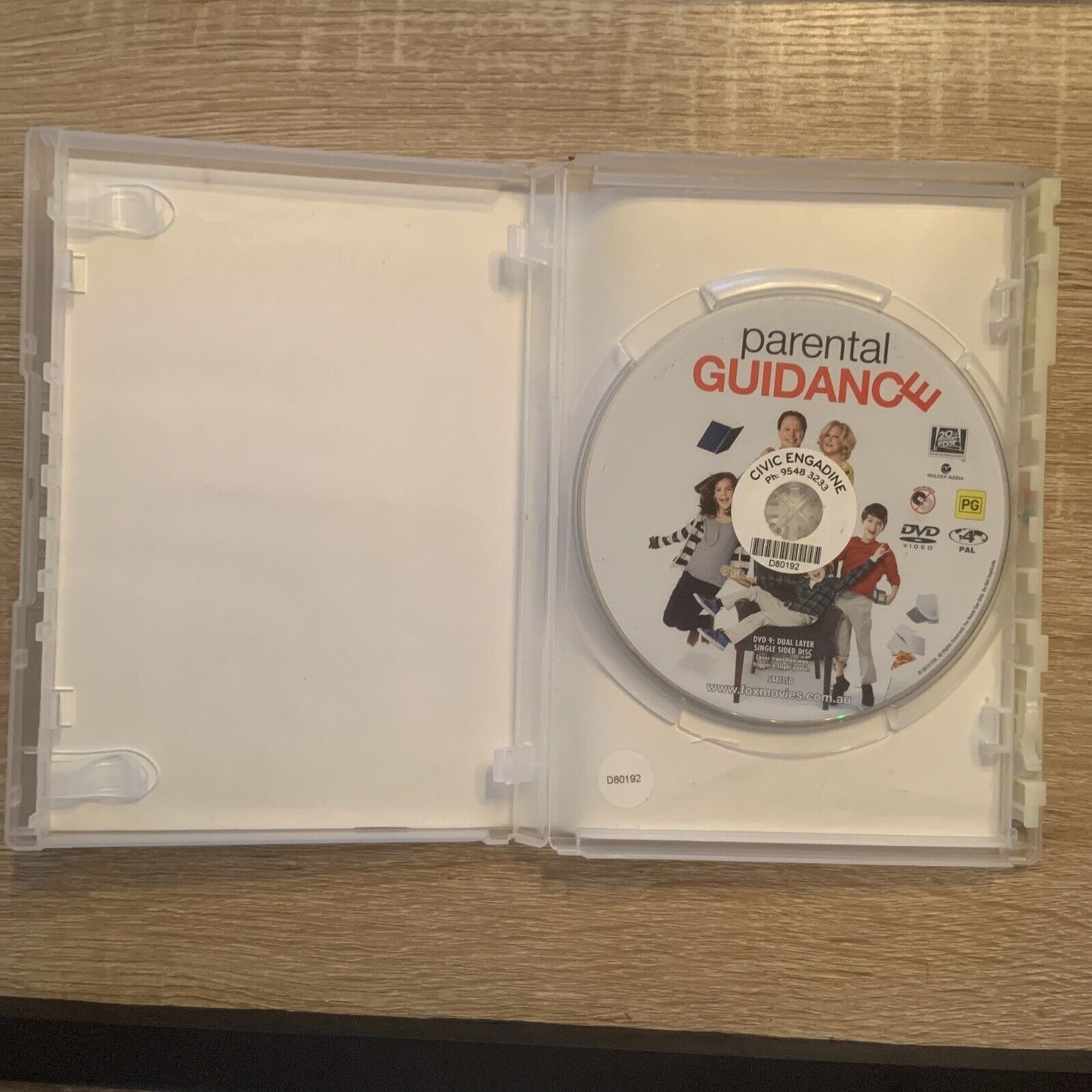 DVD PARENTAL GUIDANCE Billy Crystal Bette Midler Marisa Tomei Family Comedy
