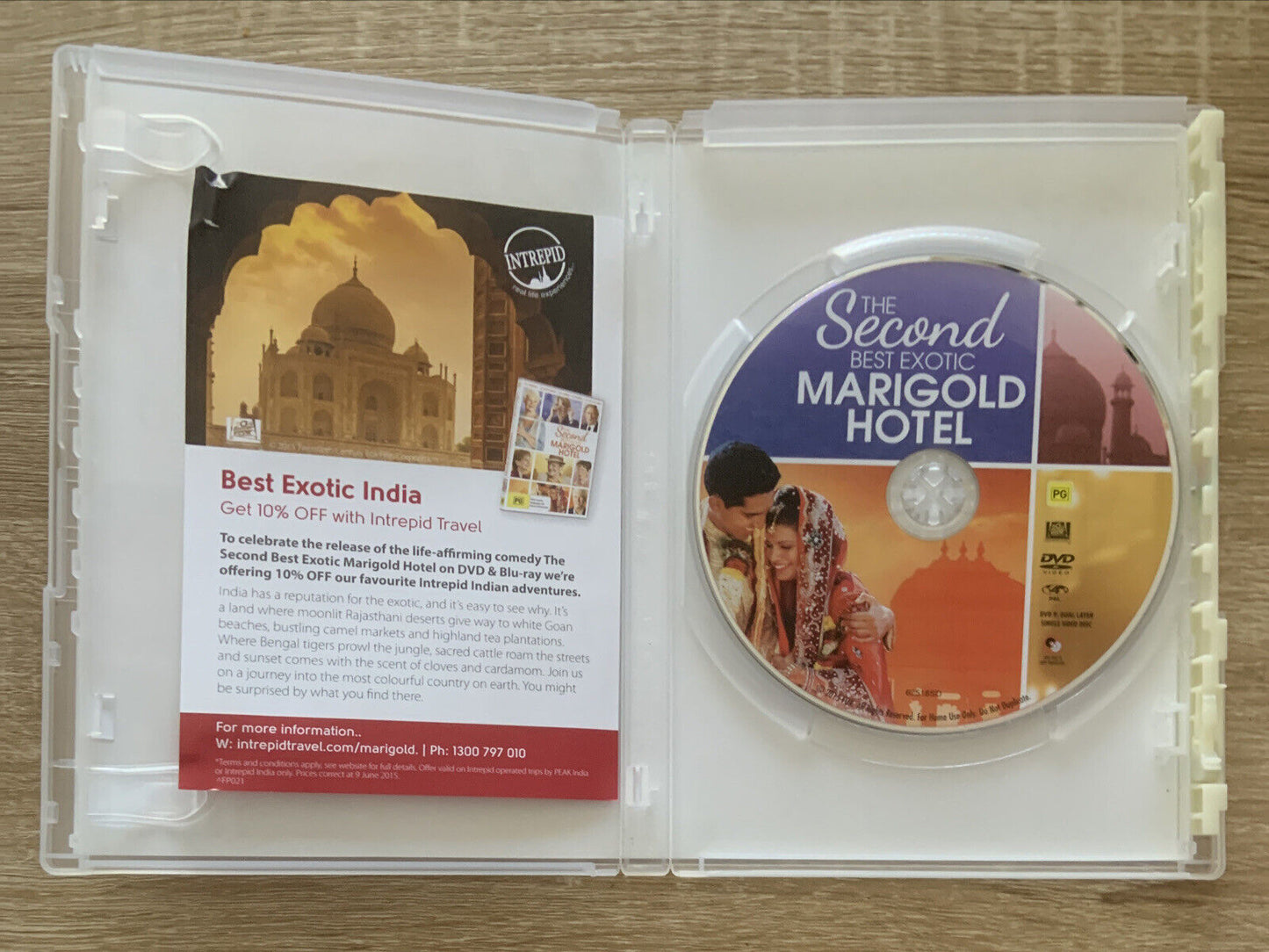 DVD The Second Best Exotic Marigold Hotel Movie R4 RomCom India Bollywood Comedy