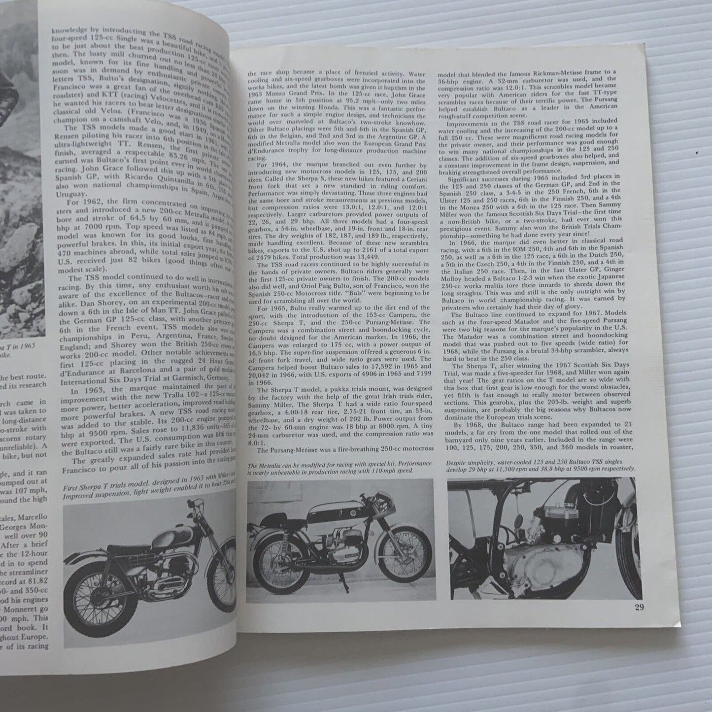 The Great MOTORCYCLES Histories of 22 Famous Makes Geoffrey Wood 1972