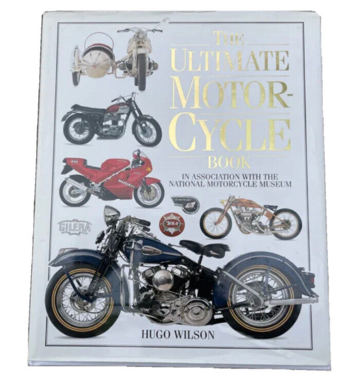 HC Book The ULTIMATE MOTORCYCLE BOOK by Hugo Wilson Lg DJ 1993 1st Ed MotorBike