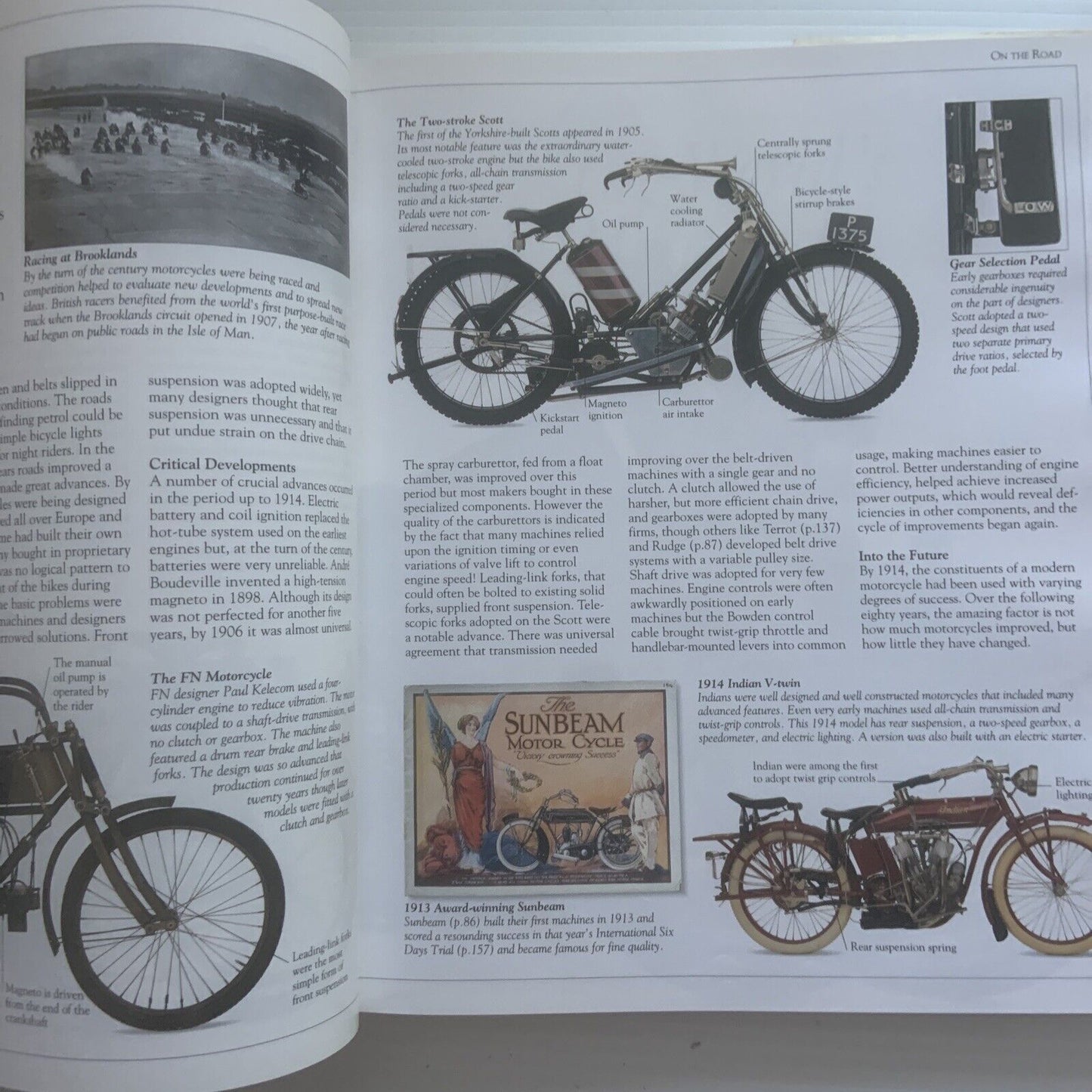 HC Book The ULTIMATE MOTORCYCLE BOOK by Hugo Wilson Lg DJ 1993 1st Ed MotorBike