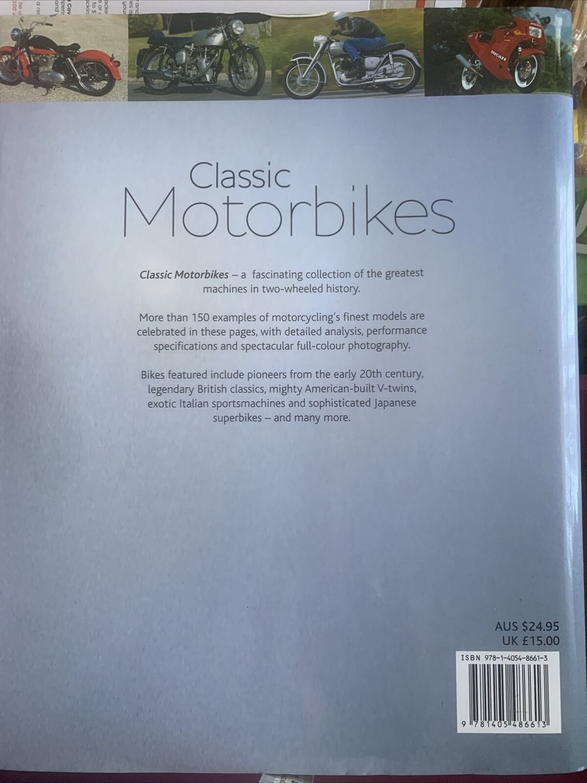 Classic Motorbikes Motorcycle World's Greatest Models John Roland Lg HC DJ 2017