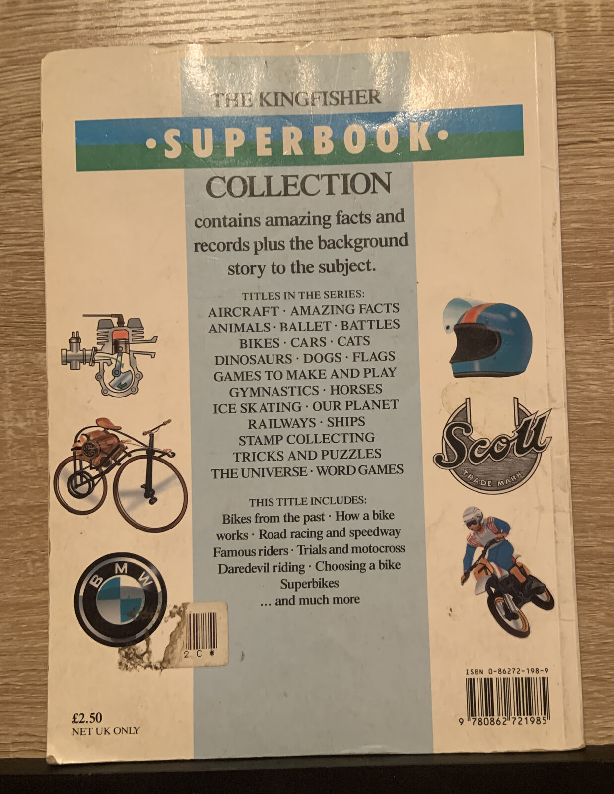 PB Book SUPERBOOK BIKES By Dave Richmond Large Motobikes Photos 2nd Ed 1991