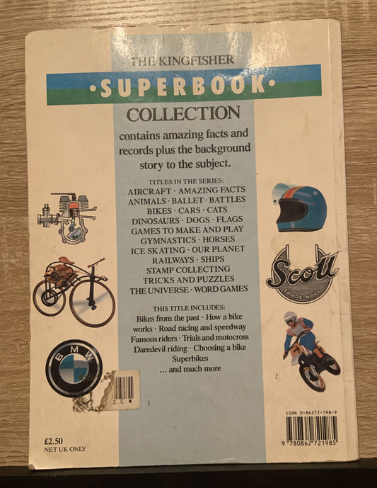 PB Book SUPERBOOK BIKES By Dave Richmond Large Motobikes Photos 2nd Ed 1991