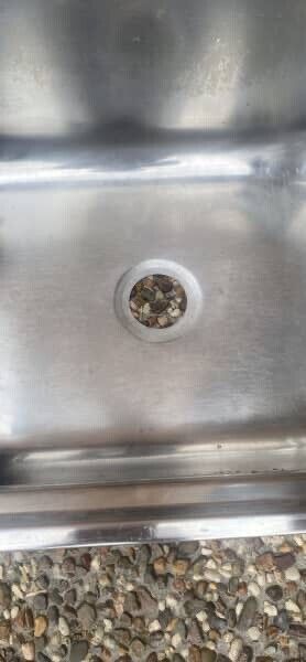 Retro Clarks Stainless Steel Laundry Sink Tub right or left hand side 54 x 37cm