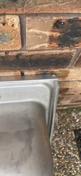 Retro Clarks Stainless Steel Laundry Sink Tub right or left hand side 54 x 37cm