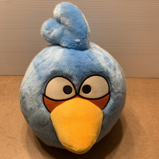 Plush Toy BLUE BIRD Angry Birds ROVIO Entertainment 30cm Round Stuffed Animal