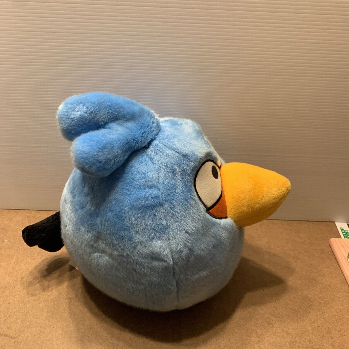 Plush Toy BLUE BIRD Angry Birds ROVIO Entertainment 30cm Round Stuffed Animal