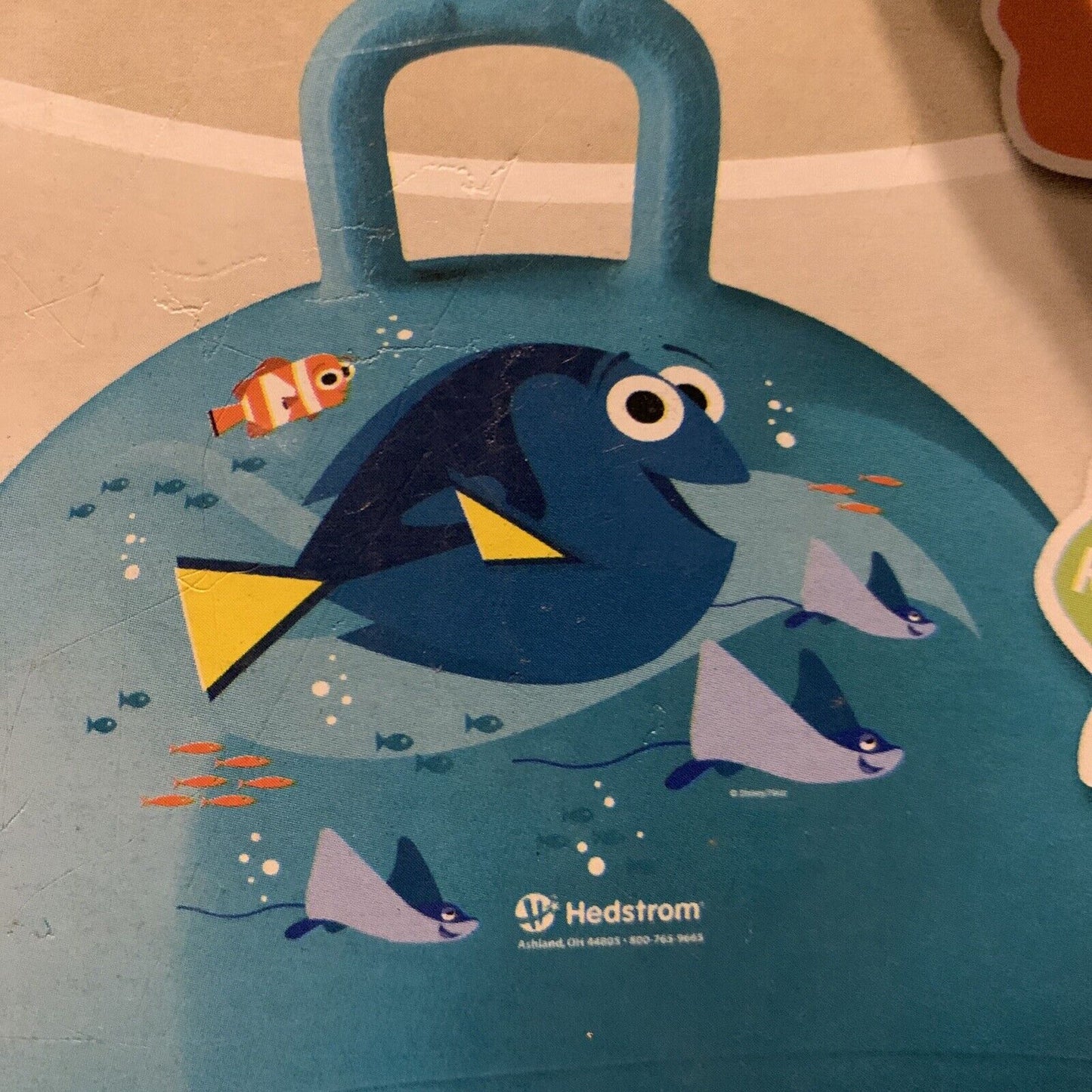 Disney Pixar FINDING DORY Hopper Ball Jumper New Opened Damaged Box Blue
