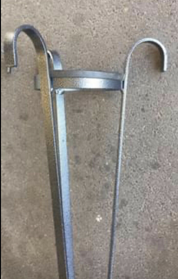 New 98.5cm Walking Stick Umbrella Stand Anodised Wrought Iron  2 Available