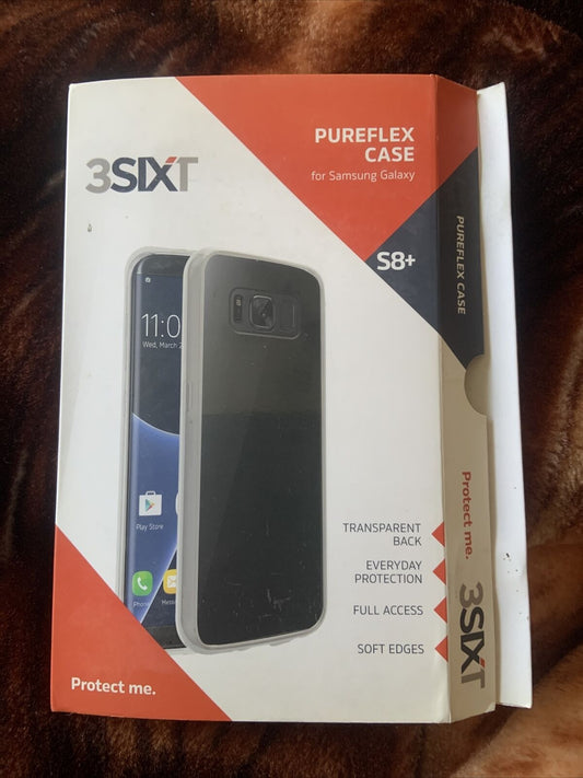 3SIXT Pureflex Phone Case Samsung Gallery  S8+ in original box Ex Shop Stock NEW