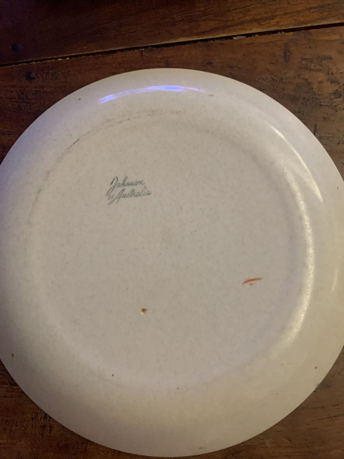 Vintage MCM TONGA Johnson Australia Dinner Plate Floral Pattern 25.5cm Sunflower