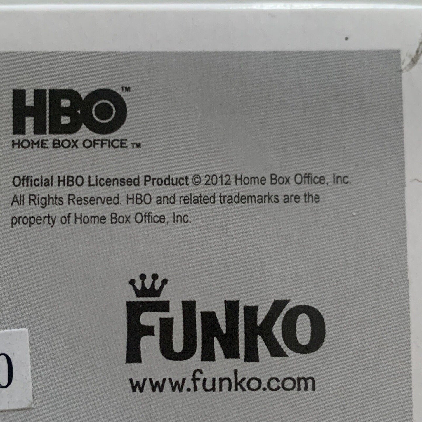 2012 Game of Thrones Funko Pop Ned Stark #02 New In Box Not Perfect Package Pics