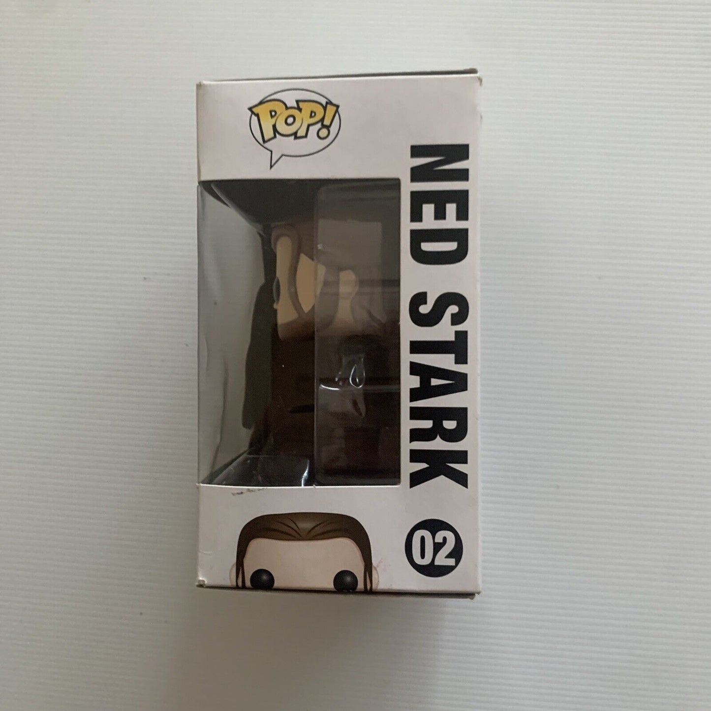 2012 Game of Thrones Funko Pop Ned Stark #02 New In Box Not Perfect Package Pics