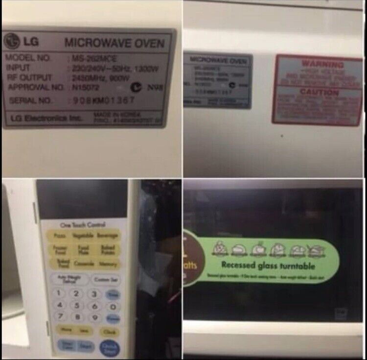 LG MICROWAVE OVEN - MS 262MCE Pickup Leichhardt 2040 Or Vincentia 2540