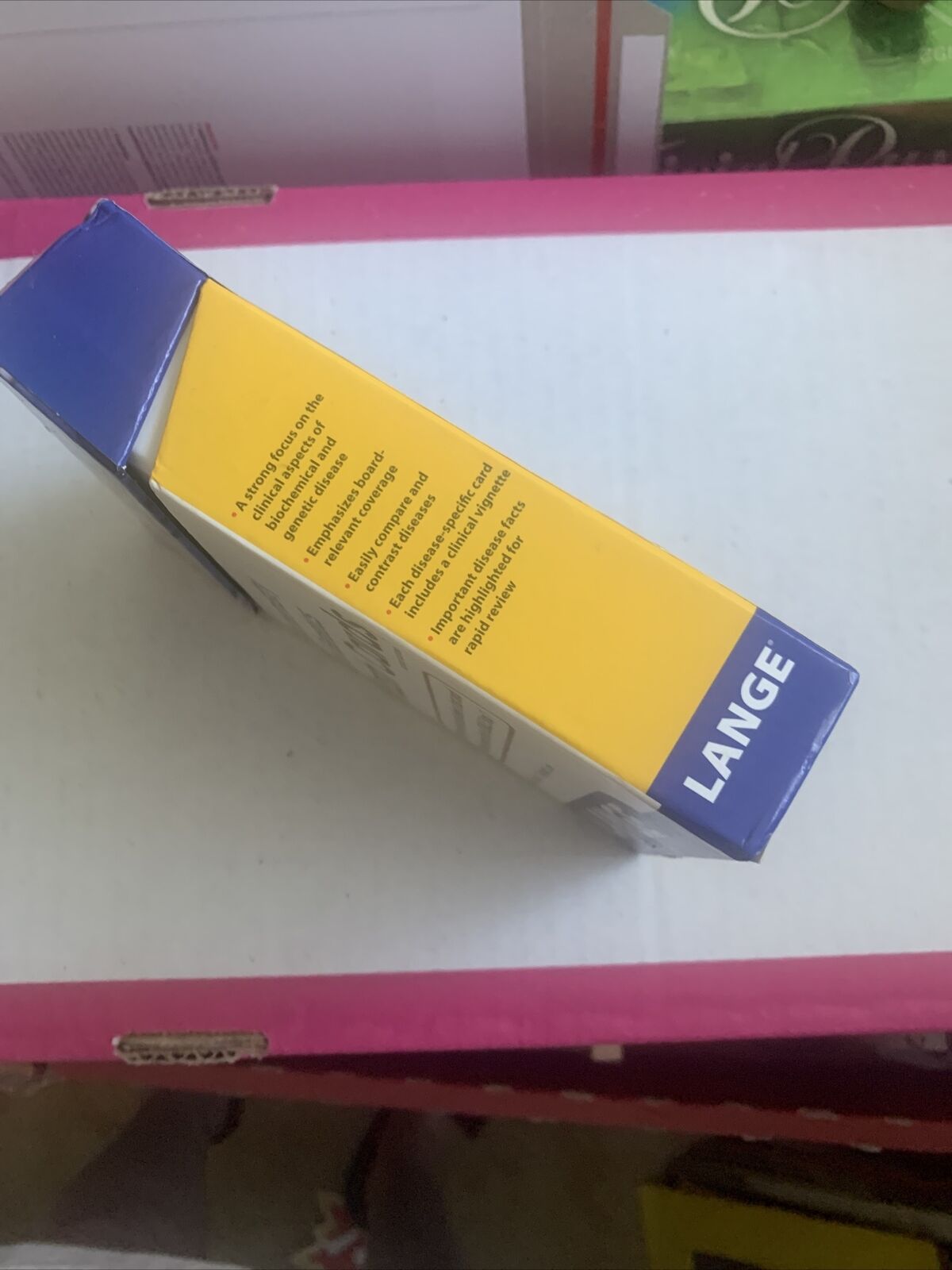 LANGE Biochemistry and Genetics Flash Cards 2nd Edition by Suzanne Baron  2013