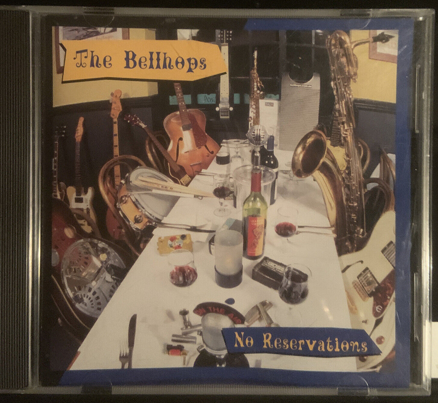 CD THE BELLHOPS No Reservations Music Audio Album 14 Tracks