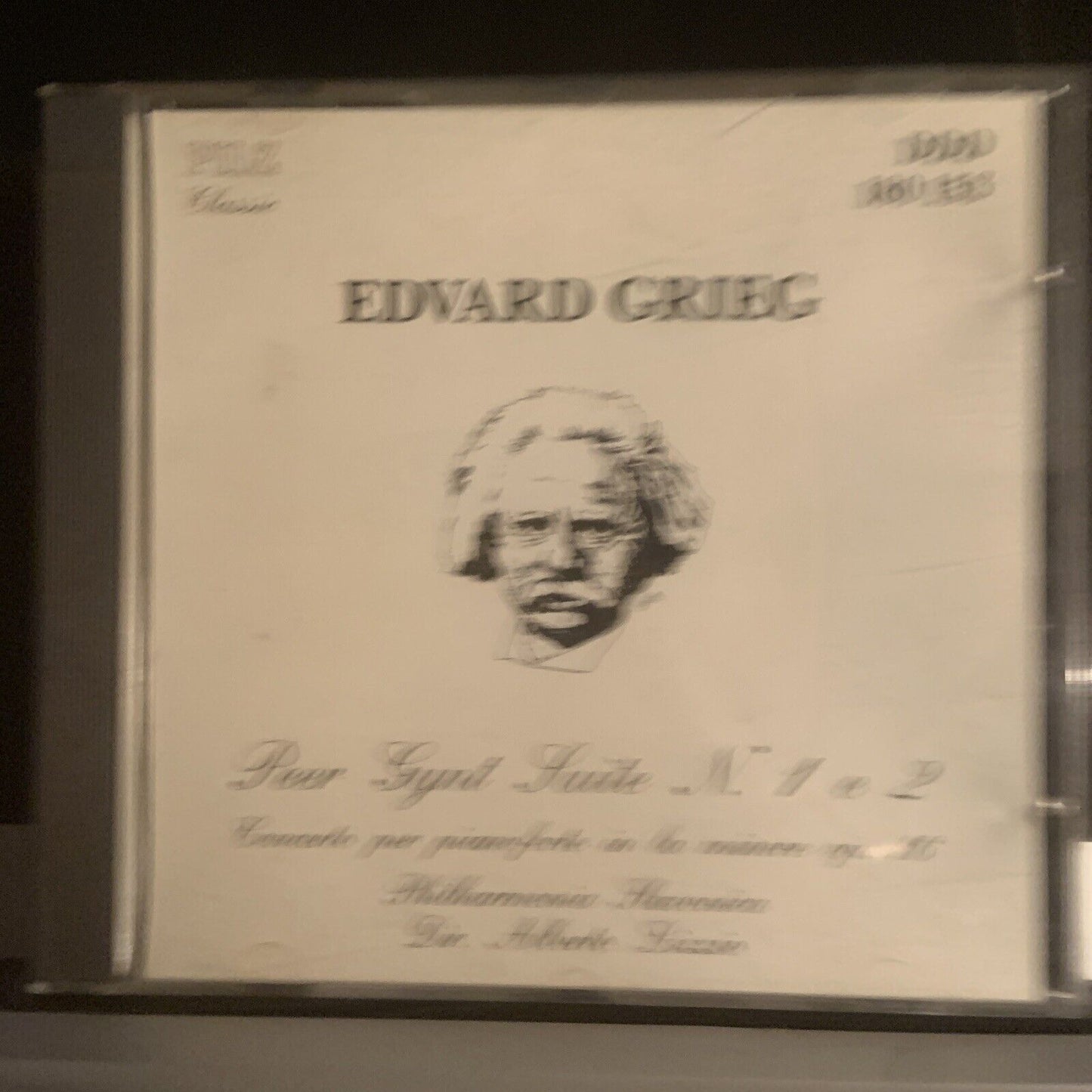 CD Edvard Grieg Peer Gynt Suites 1 & 2 Philharmonia Slavonica Alberto Lizzio