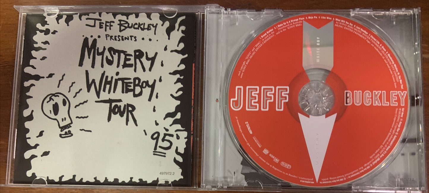 CD JEFF BUCKLEY Mystery White Boy Music Live 1995 1996