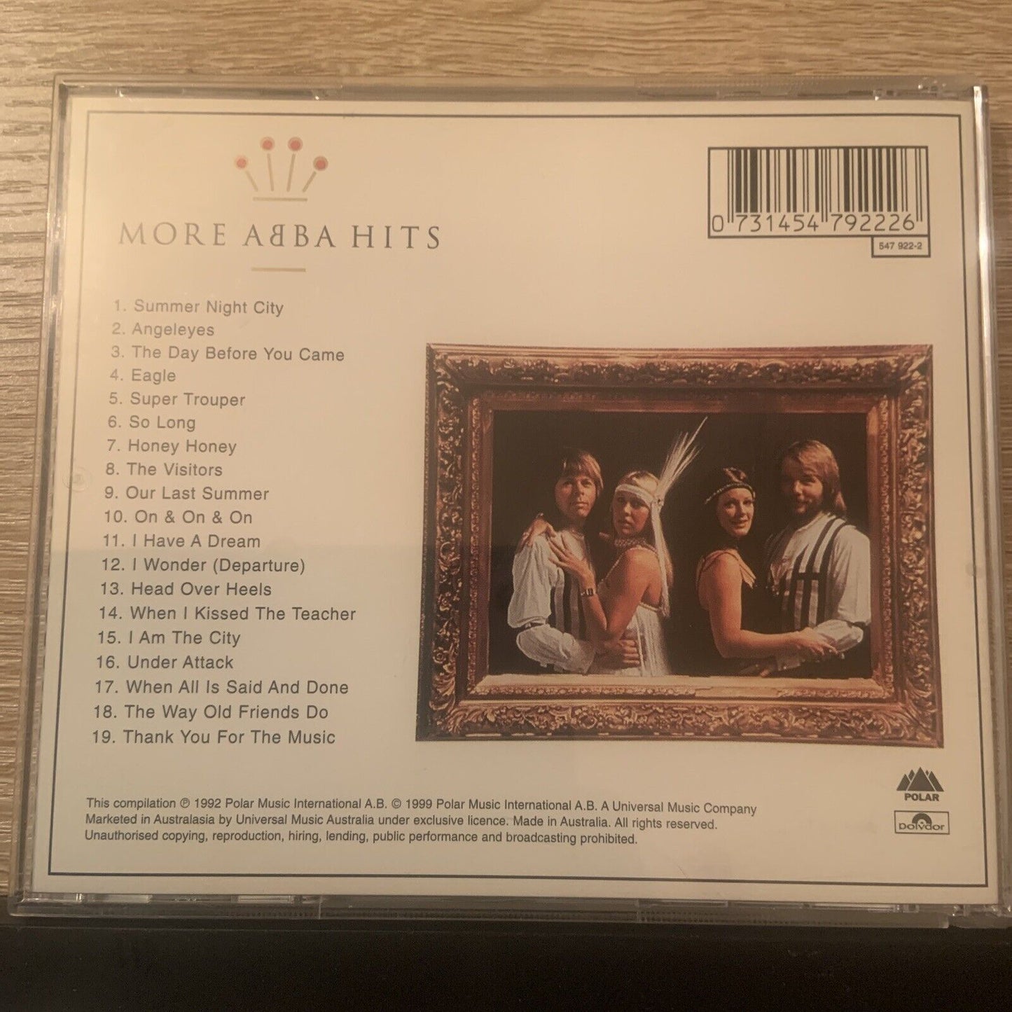CD ABBA MORE ABBA GOLD CD Greatest Hits Best Of 1970's DISCO Remastered
