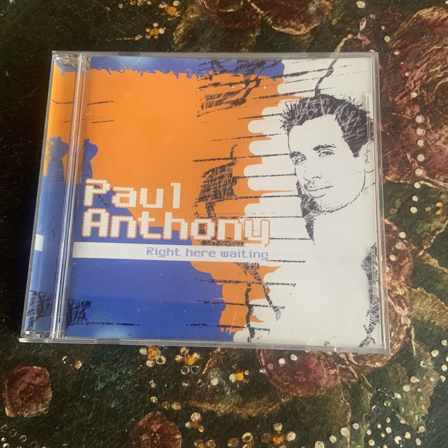 CD PAUL ANTHONY ADAMS Right Here Waiting Audio Music Album Cleaned Disc 2007