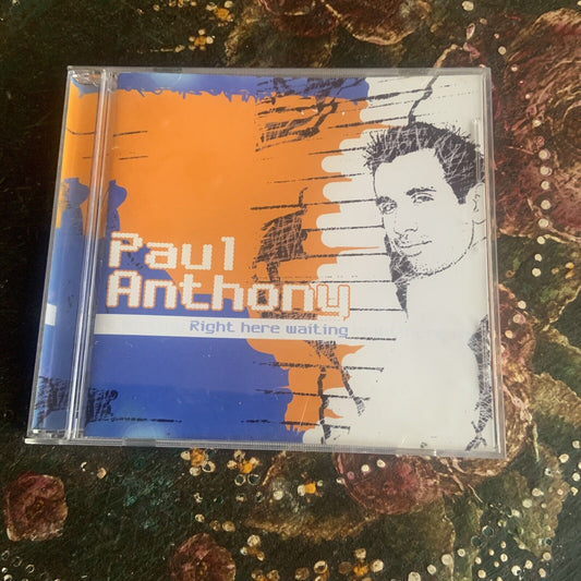 CD PAUL ANTHONY ADAMS Right Here Waiting Audio Music Album Cleaned Disc 2007