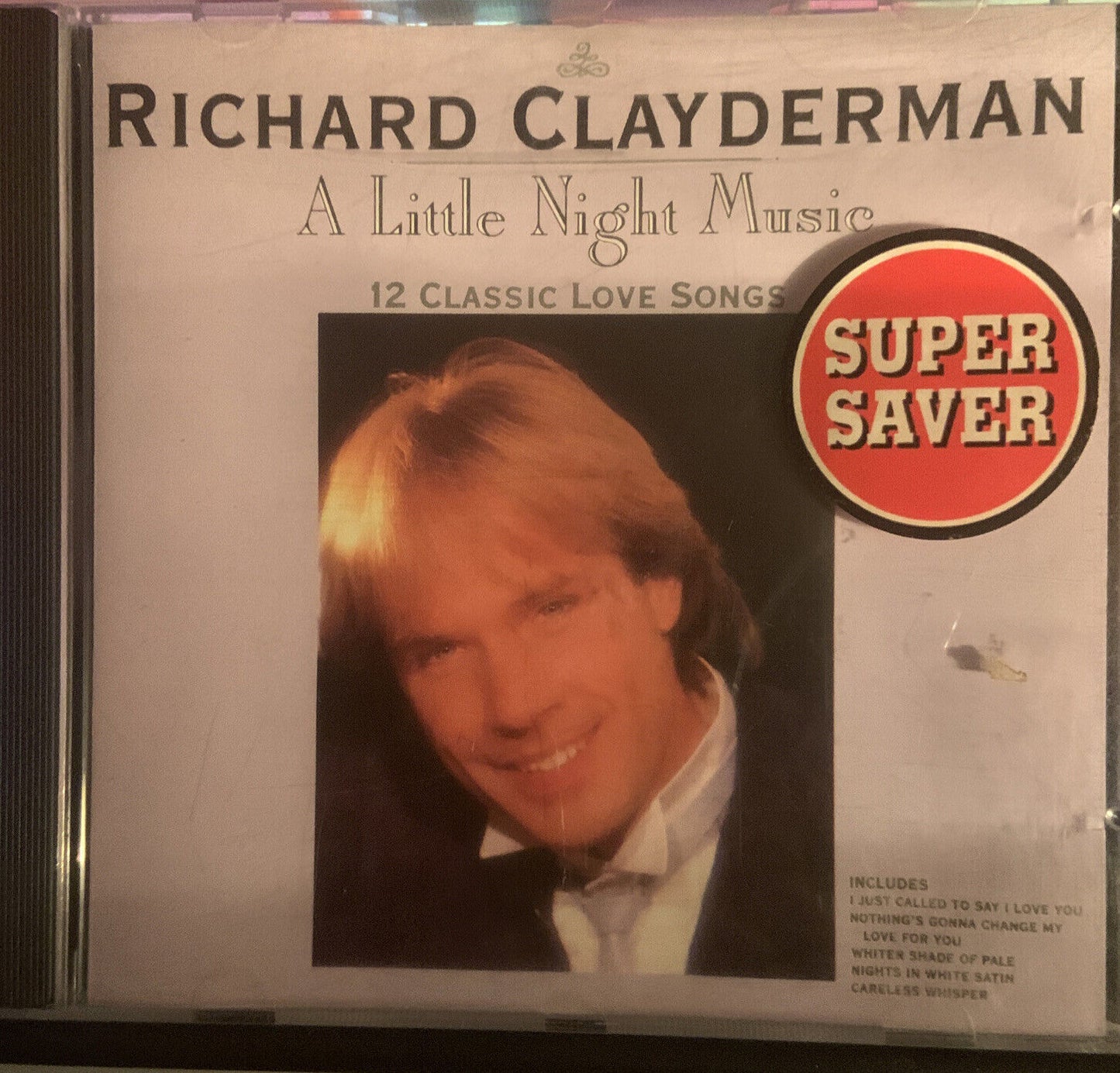 CD Richard Clayderman A LITTLE NIGHT PIANO Music 1980’s Classic Ambient