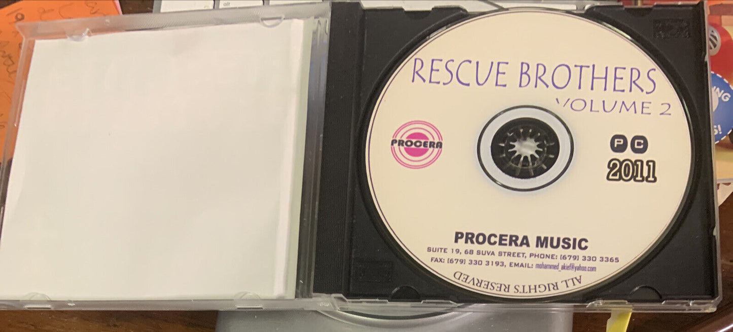 CD RESCUE BROTHERS Vol 2 Band Music NOQU VANUA Procera Music Fijian Reggae 2011