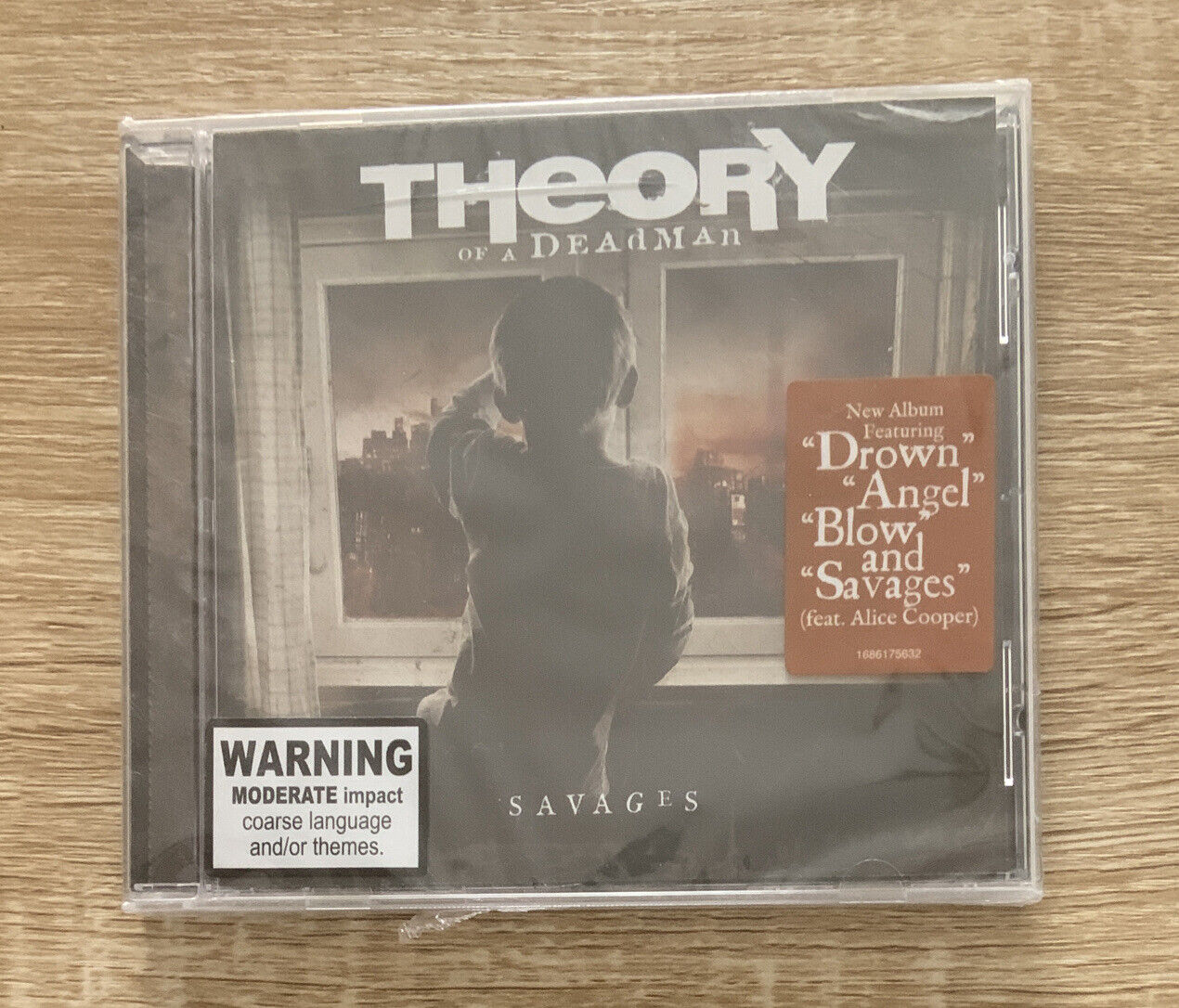 CD THEORY OF A DEADMAN Savages Music Audio 2014 SEALED Drown | Angel  NEW