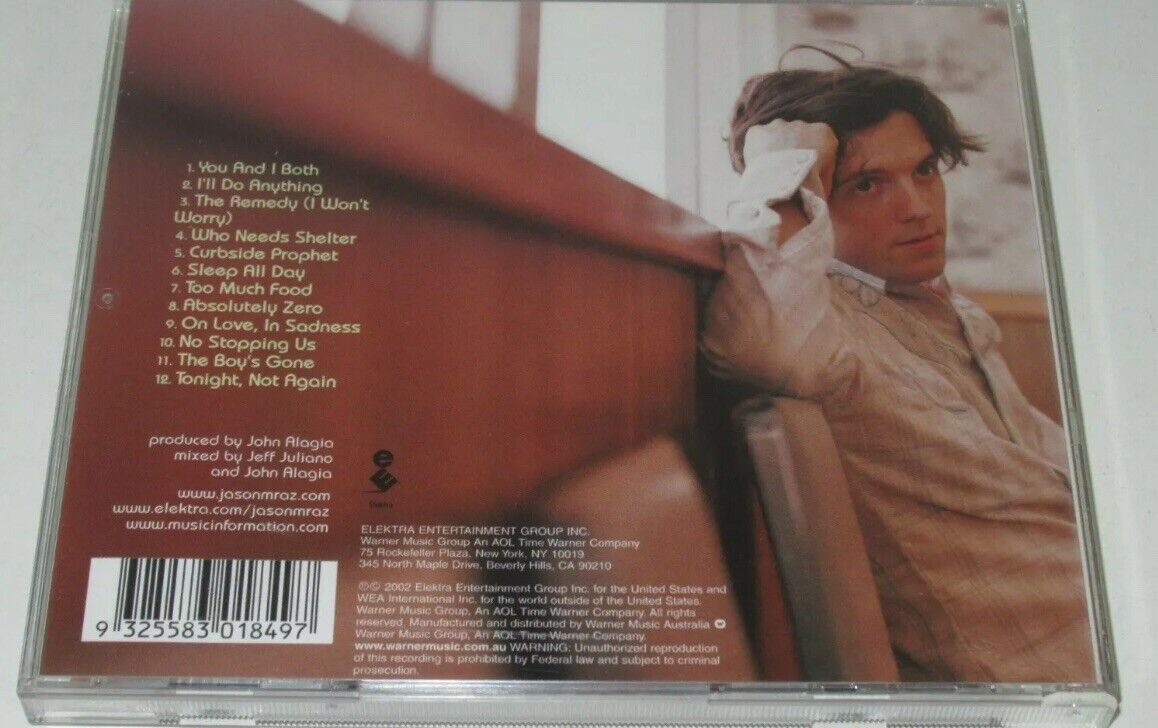 CD JASON MARX Waiting For My Rocket To Music Audio Featuring The Remedy