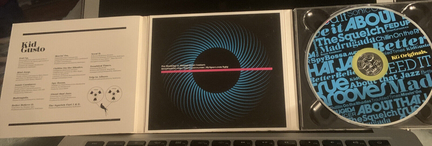 CD KidGusto & TrueGrooves KG Originals Import USA Music Album Washington DJ
