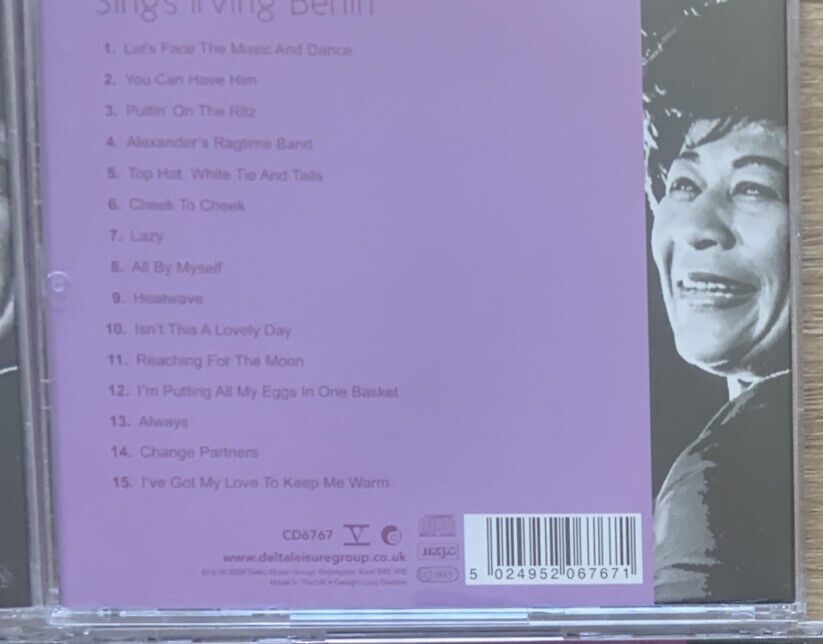 CD 5 Disc Set Ella Fitzgerald Porter Ellington Berlin Armstrong Rodgers Hart NEW