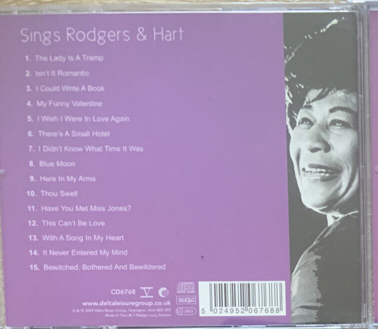 CD 5 Disc Set Ella Fitzgerald Porter Ellington Berlin Armstrong Rodgers Hart NEW