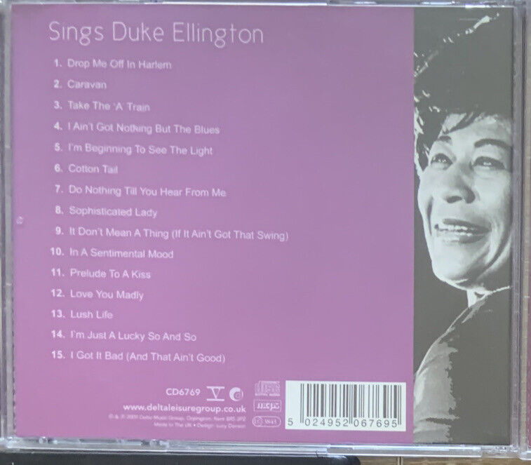 CD 5 Disc Set Ella Fitzgerald Porter Ellington Berlin Armstrong Rodgers Hart NEW